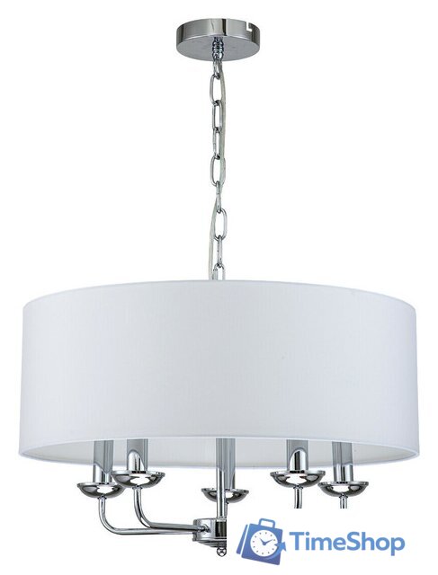 Подвесная люстра Escada Bovilla 10175/5PL E14*40W Chrome - Изображение №2 — Интернет-магазин Time-Shop