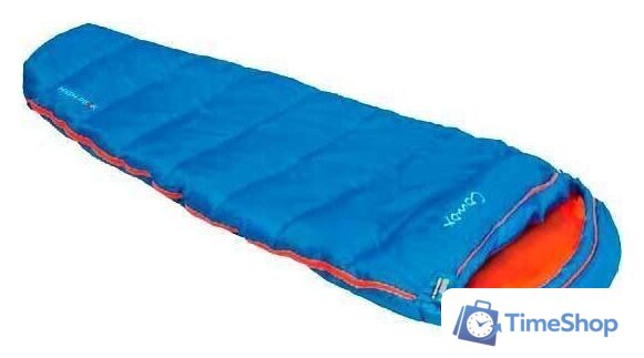 Спальный мешок High Peak Comox 23045 (светло-синий/оранжевый) - Изображение №1 — Интернет-магазин Time-Shop