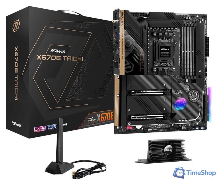 Материнская плата ASRock X670E Taichi - Изображение №1 — Интернет-магазин Time-Shop