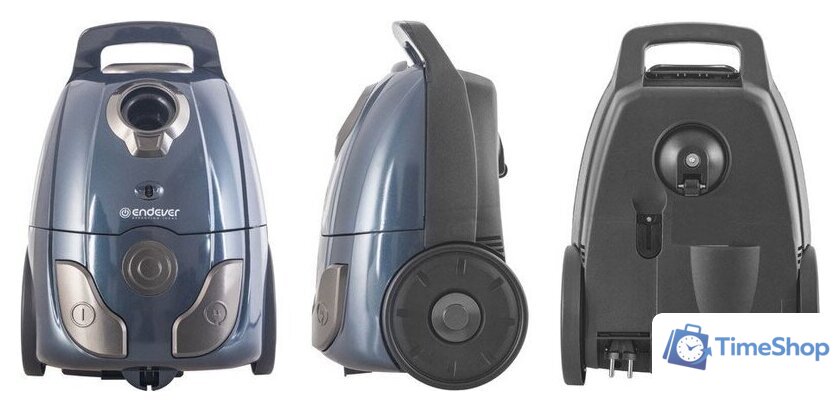 Пылесос Endever SkyClean VC-252 (синий/серый) - Изображение №4 — Интернет-магазин Time-Shop