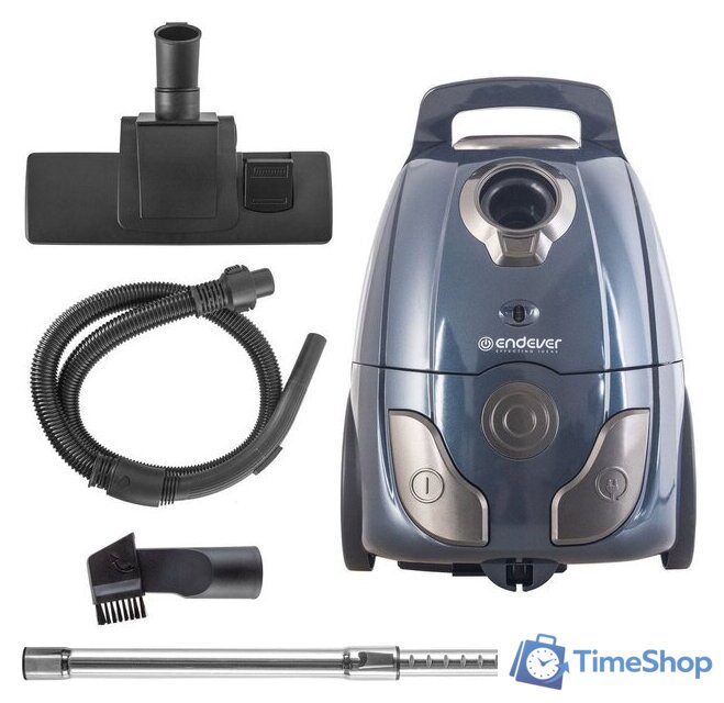 Пылесос Endever SkyClean VC-252 (синий/серый) - Изображение №10 — Интернет-магазин Time-Shop