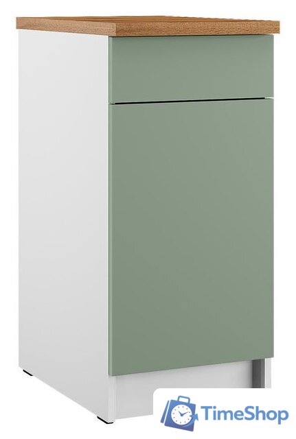 Шкаф напольный ЭлиГард Urban ШСКс 40 1Я (самшит/дуб бунратти) - Изображение №1 — Интернет-магазин Time-Shop