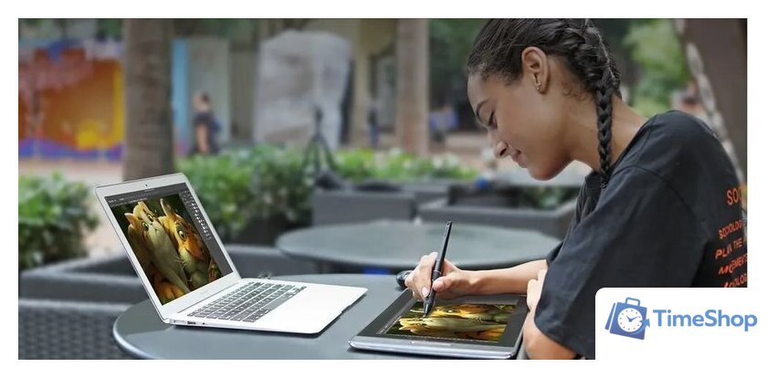 Графический монитор Huion Kamvas Pro 13 GT-133 - Изображение №10 — Интернет-магазин Time-Shop