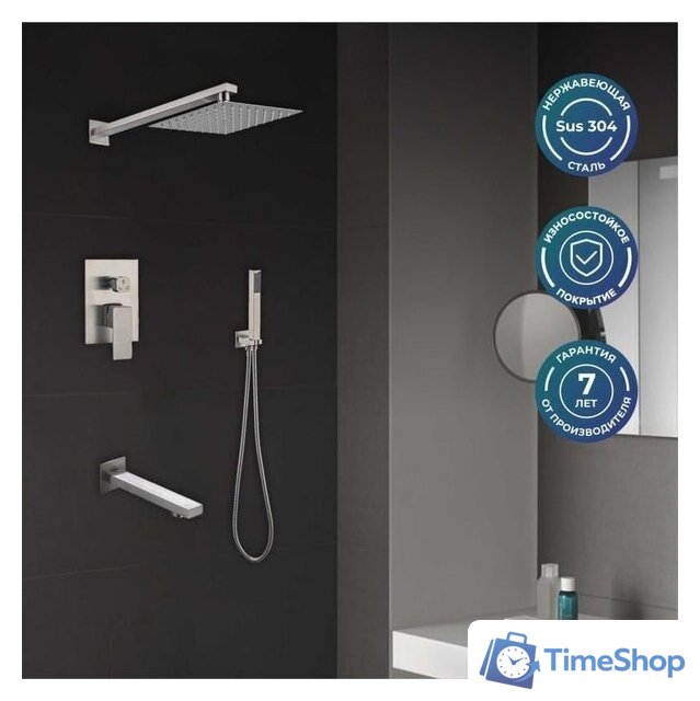 Душевая система  РМС SUS129-2S - Изображение №4 — Интернет-магазин Time-Shop
