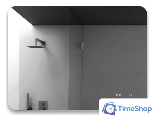  Алмаз-Люкс Зеркало Hanoi 8060sc-4 (с подсветкой, с сенсорной кнопкой, часами) - Изображение №2 — Интернет-магазин Time-Shop