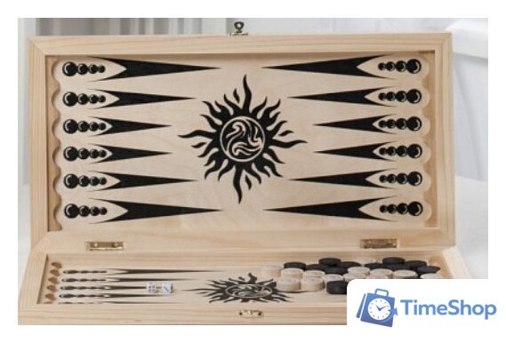 Нарды Объедовская фабрика Игрушки Восьмигранник 005-06 (средние) - Изображение №2 — Интернет-магазин Time-Shop