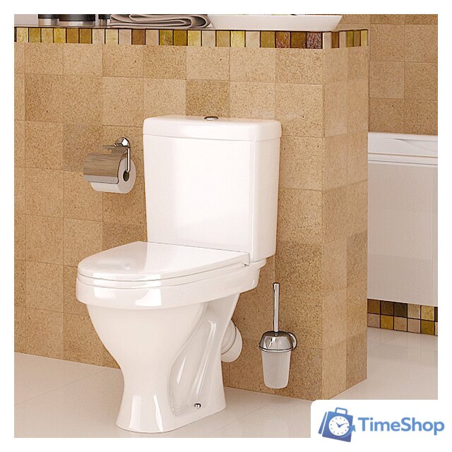 Унитаз напольный Santeri Форвард [1.P205.2.S00.00B.F] - Изображение №2 — Интернет-магазин Time-Shop