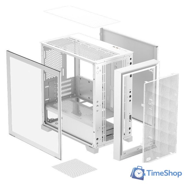Корпус PCCooler C3D310 (белый) - Изображение №4 — Интернет-магазин Time-Shop