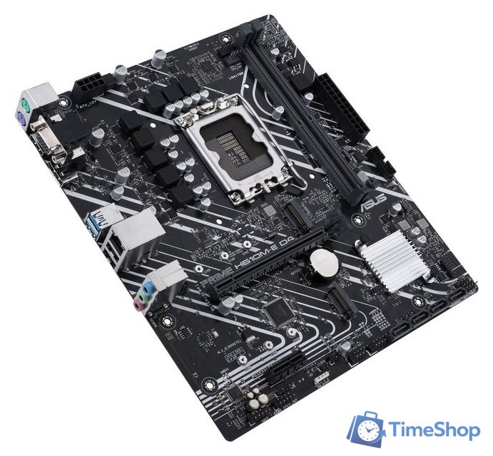 Материнская плата ASUS Prime H610M-E D4 - Изображение №4 — Интернет-магазин Time-Shop