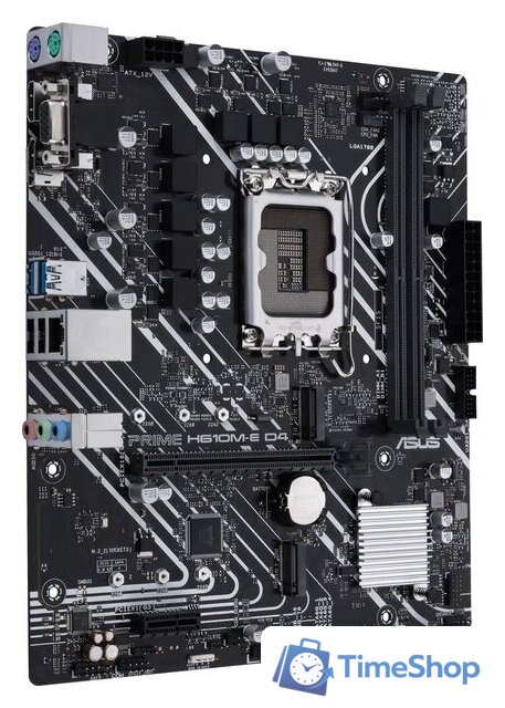 Материнская плата ASUS Prime H610M-E D4 - Изображение №2 — Интернет-магазин Time-Shop