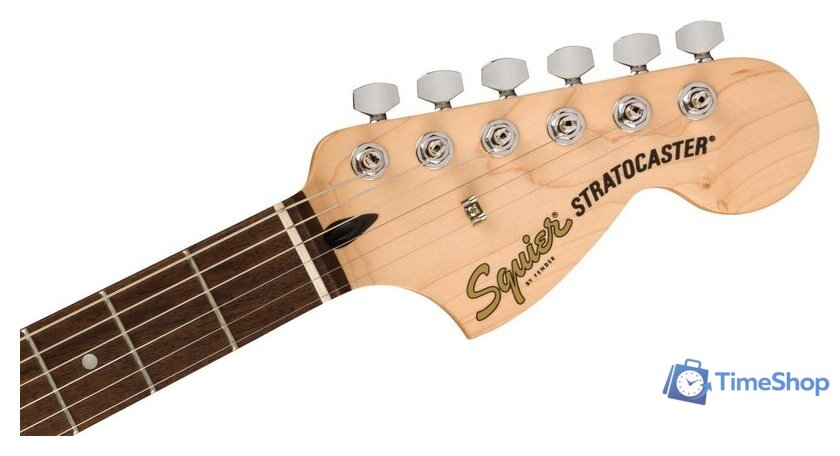 Электрогитара Fender Squier Affinity Series Stratocaster HSS Charcoal Frost Metallic - Изображение №4 — Интернет-магазин Time-Shop
