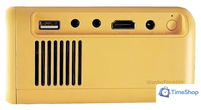 Проектор Wanbo Mini (желтый) - Изображение №3 — Интернет-магазин Time-Shop