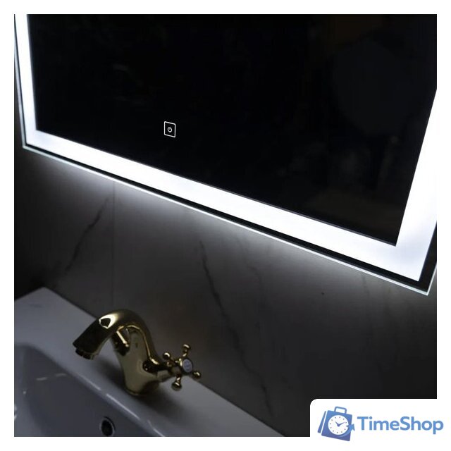  Пекам Зеркало Greta 60x100 greta-60x100s (с подсветкой и сенсором на прикосновение) - Изображение №12 — Интернет-магазин Time-Shop