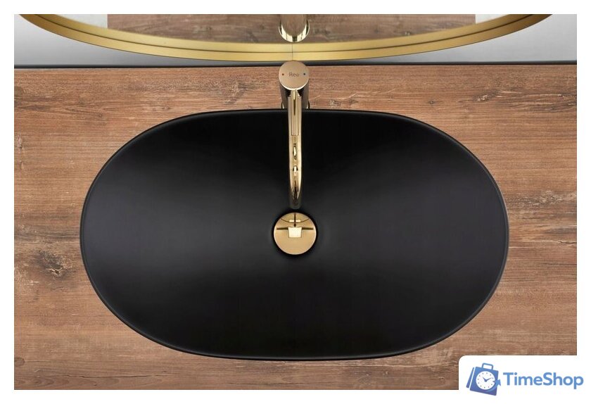 Умывальник Rea Royal 60 Black Matt REA-U0442 - Изображение №4 — Интернет-магазин Time-Shop