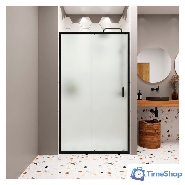 Душевая дверь Domani-Spa DoorCube 100x190 DS04DCb100L0M00.Gt-Black - Изображение №10 — Интернет-магазин Time-Shop