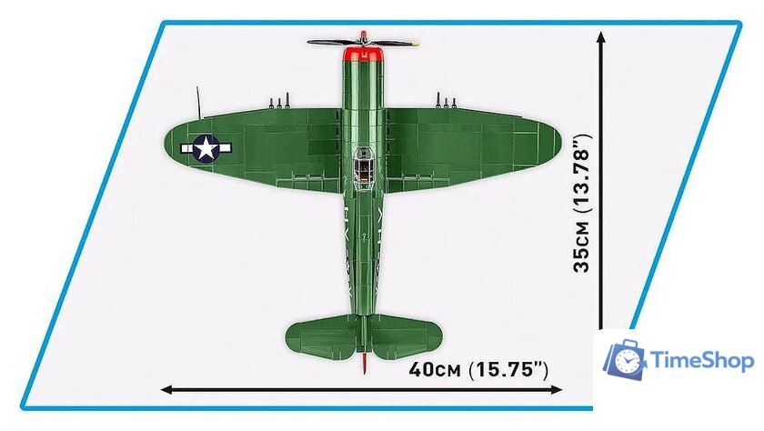 Конструктор Cobi Historical Collection WWII P-47 Thunderbolt - Изображение №9 — Интернет-магазин Time-Shop