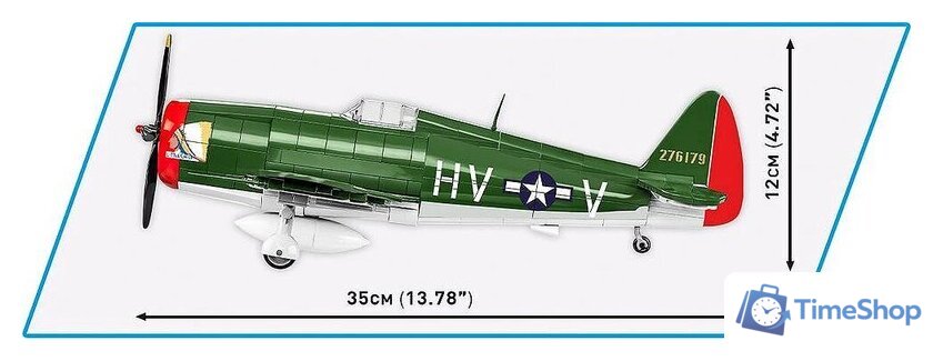 Конструктор Cobi Historical Collection WWII P-47 Thunderbolt - Изображение №8 — Интернет-магазин Time-Shop