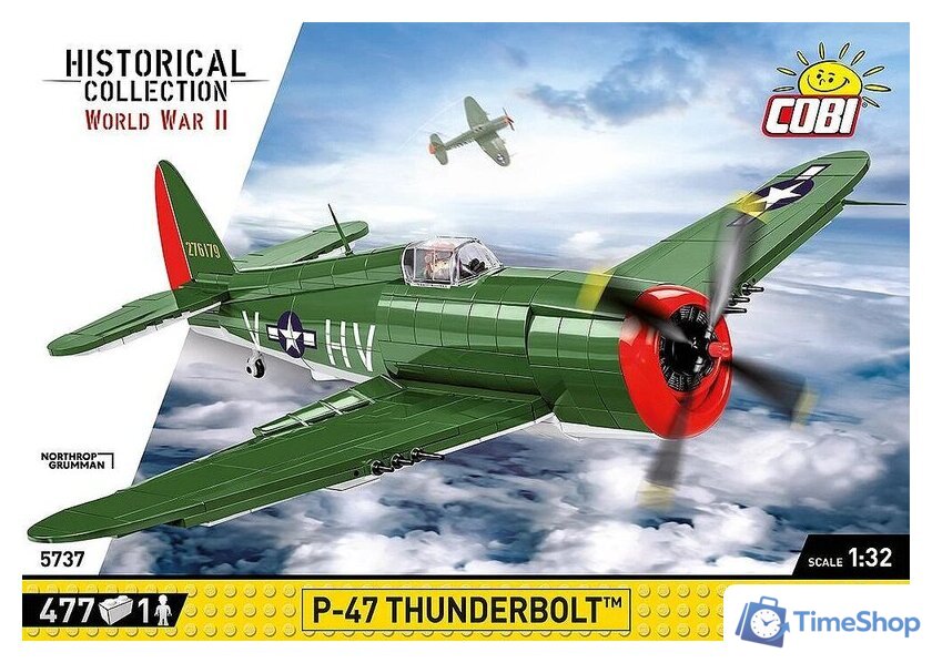 Конструктор Cobi Historical Collection WWII P-47 Thunderbolt - Изображение №1 — Интернет-магазин Time-Shop