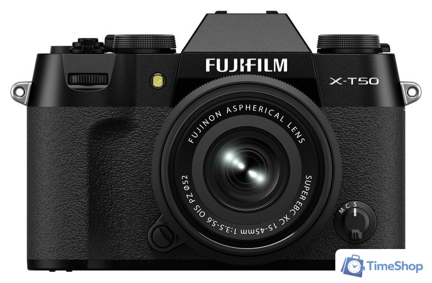 Беззеркальный фотоаппарат Fujifilm X-T50 Kit 15-45mm (черный) - Изображение №1 — Интернет-магазин Time-Shop