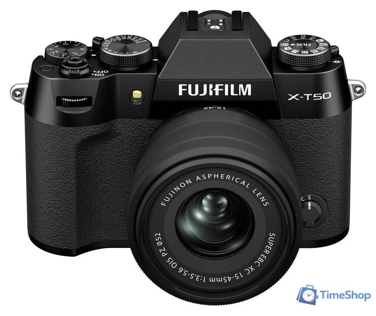 Беззеркальный фотоаппарат Fujifilm X-T50 Kit 15-45mm (черный) - Изображение №8 — Интернет-магазин Time-Shop