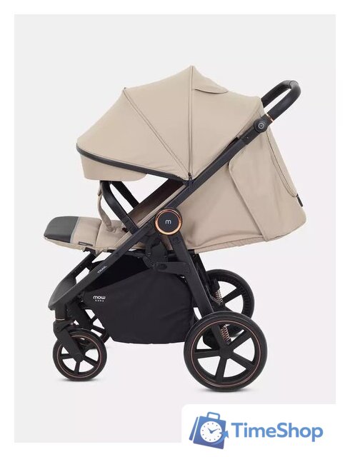 Коляска прогулочная «книга» MOWbaby Trail 2025 MB090 (бежевый) - Изображение №61 — Интернет-магазин Time-Shop