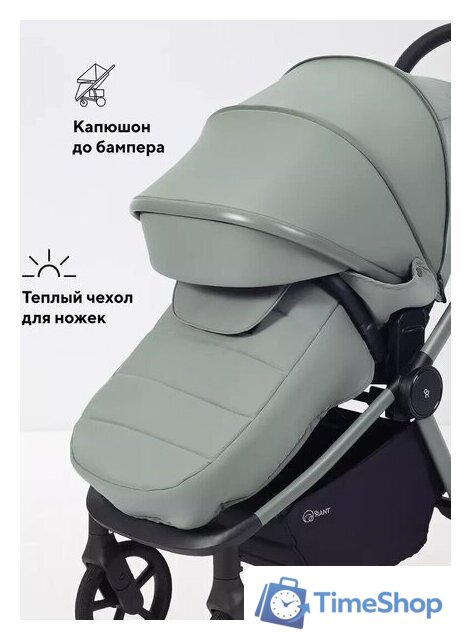 Универсальная коляска Rant Flex Therm RA112 (2 в 1, forest green) - Изображение №14 — Интернет-магазин Time-Shop