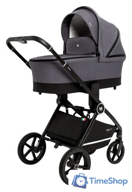 Универсальная коляска Sweet Baby Stella 2в1 (темно-серый) - Изображение №1 — Интернет-магазин Time-Shop