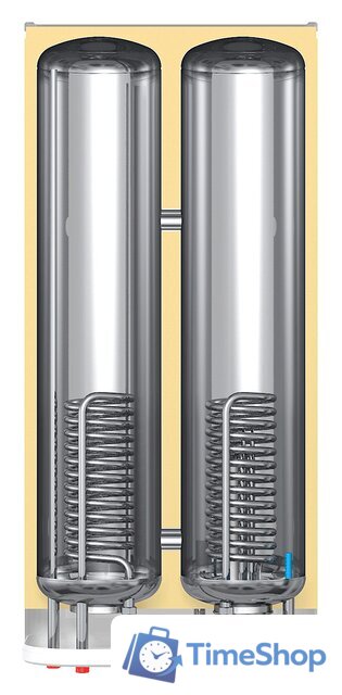 Накопительный электрический водонагреватель Thermex Flat 80 V Combi - Изображение №2 — Интернет-магазин Time-Shop