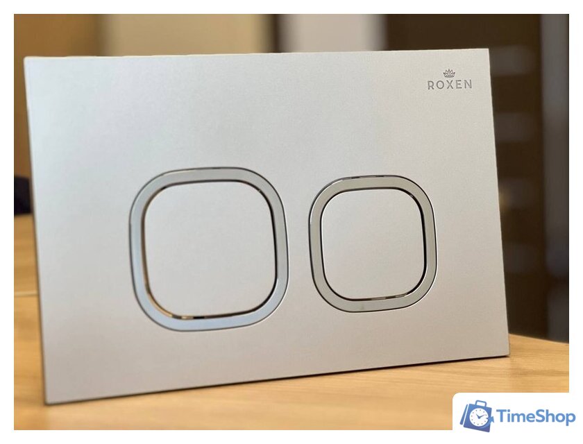 Унитаз подвесной Roxen Antares One Rimless 6 в 1 StounFix Dual Fresh 557682 (кнопка: матовая) - Изображение №11 — Интернет-магазин Time-Shop