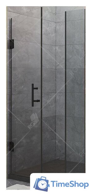 Душевая дверь RGW HO-012B 110 (черный/прозрачное стекло) - Изображение №1 — Интернет-магазин Time-Shop