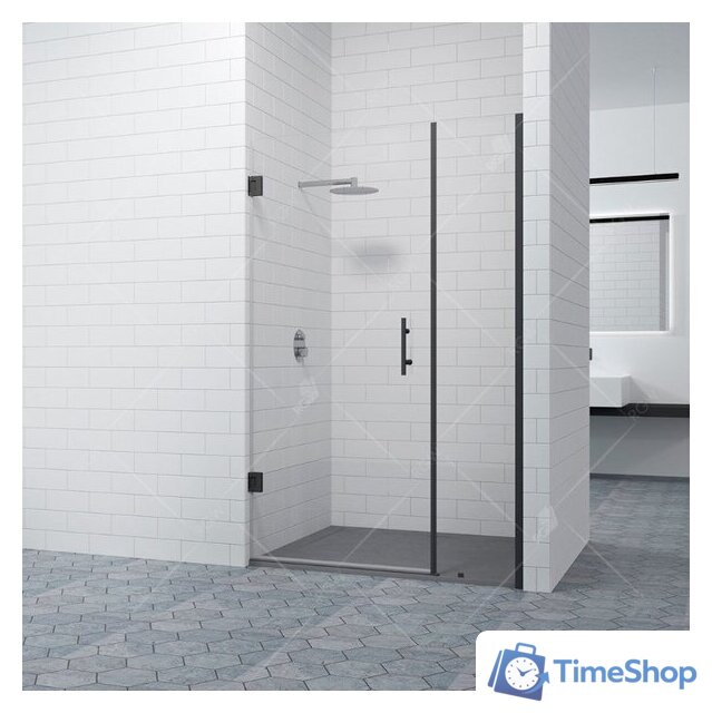 Душевая дверь RGW HO-012B 110 (черный/прозрачное стекло) - Изображение №3 — Интернет-магазин Time-Shop