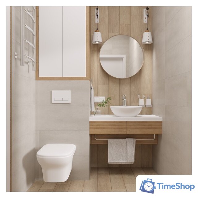 Инсталляция для унитаза Lavinia Boho Relfix 5 в 1 77010030 (белый пластик) - Изображение №5 — Интернет-магазин Time-Shop