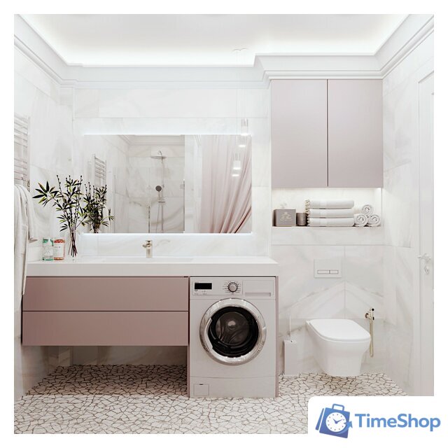 Инсталляция для унитаза Lavinia Boho Relfix 5 в 1 77010030 (белый пластик) - Изображение №3 — Интернет-магазин Time-Shop