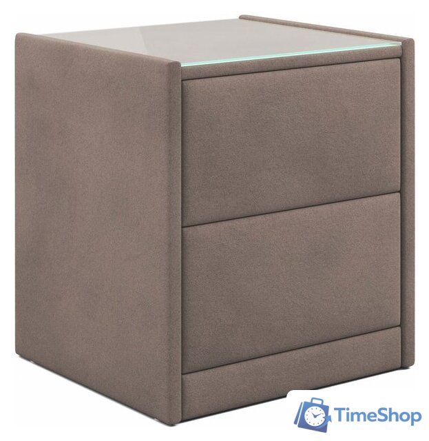 Тумба Мебельград Аризона мягкая (мора темно-коричневый) - Изображение №1 — Интернет-магазин Time-Shop