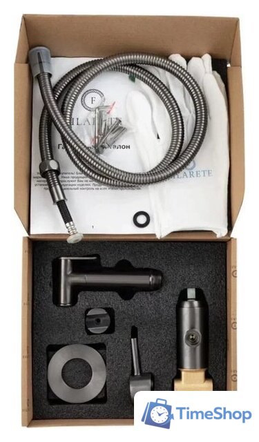 Гигиенический душ Filarete Roun FL100 (графит) - Изображение №7 — Интернет-магазин Time-Shop