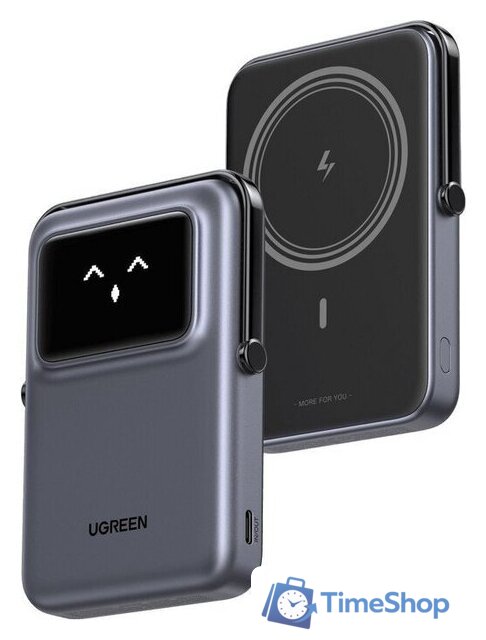 Внешний аккумулятор Ugreen PB764 10000mAh (серый) - Изображение №1 — Интернет-магазин Time-Shop