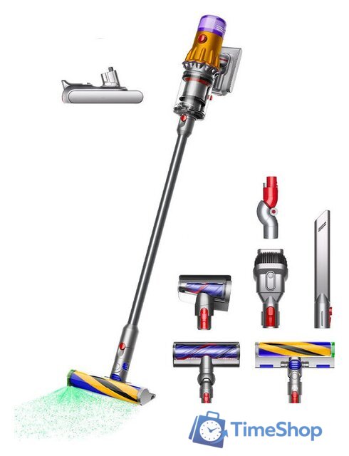 Пылесос Dyson V12 Detect Slim Absolute 448884-01 - Изображение №1 — Интернет-магазин Time-Shop