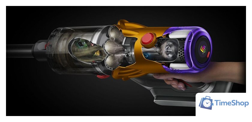 Пылесос Dyson V12 Detect Slim Absolute 448884-01 - Изображение №6 — Интернет-магазин Time-Shop