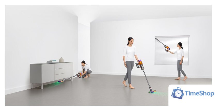 Пылесос Dyson V12 Detect Slim Absolute 448884-01 - Изображение №5 — Интернет-магазин Time-Shop