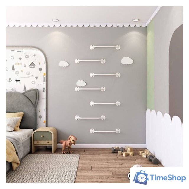 Шведская стенка (лестница) Romana 11.08.01 (7шт, белый) - Изображение №2 — Интернет-магазин Time-Shop