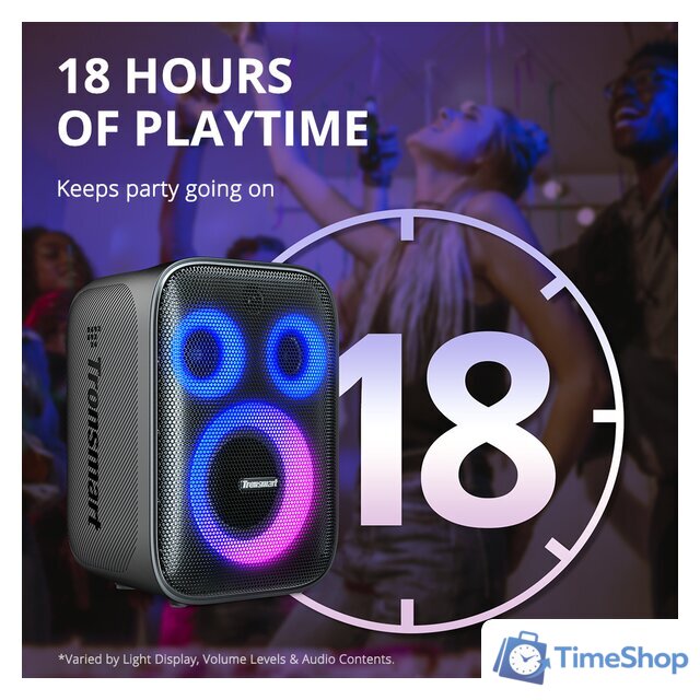 Беспроводная колонка Tronsmart Halo 200 (с 1-им микрофоном) - Изображение №15 — Интернет-магазин Time-Shop