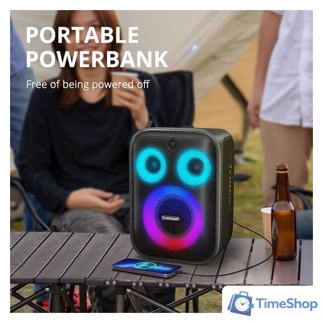 Беспроводная колонка Tronsmart Halo 200 (с 1-им микрофоном) - Изображение №17 — Интернет-магазин Time-Shop