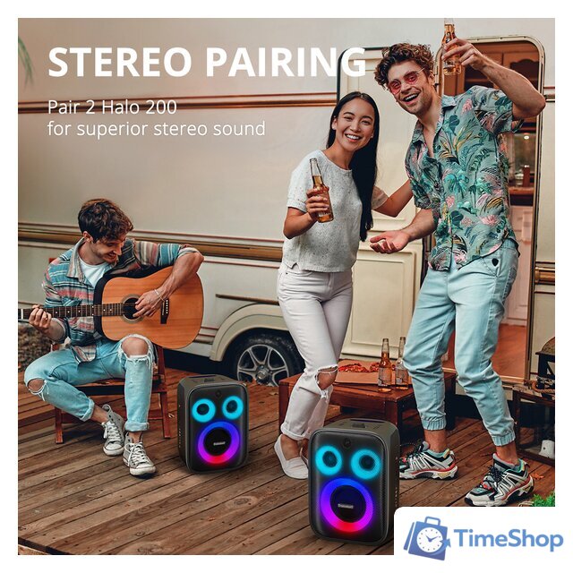 Беспроводная колонка Tronsmart Halo 200 (с 1-им микрофоном) - Изображение №20 — Интернет-магазин Time-Shop