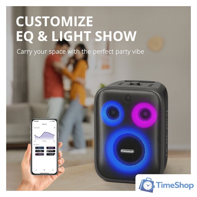 Беспроводная колонка Tronsmart Halo 200 (с 1-им микрофоном) - Изображение №11 — Интернет-магазин Time-Shop