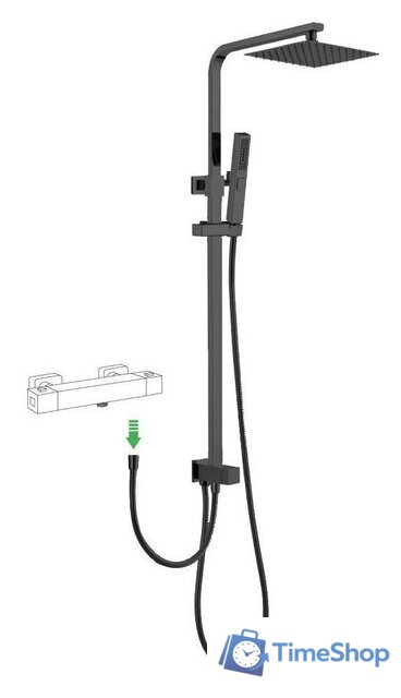 Душевая система  Allen Brau Infinity 5.21031-31 - Изображение №1 — Интернет-магазин Time-Shop