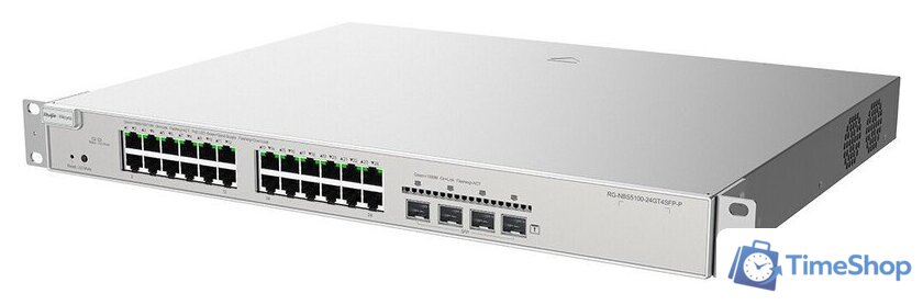 Управляемый коммутатор 3-го уровня Ruijie Networks RG-NBS5100-24GT4SFP-P - Изображение №3 — Интернет-магазин Time-Shop