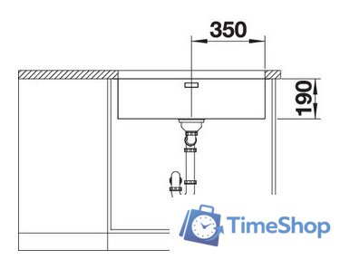 Кухонная мойка Blanco Andano 700-U - Изображение №4 — Интернет-магазин Time-Shop