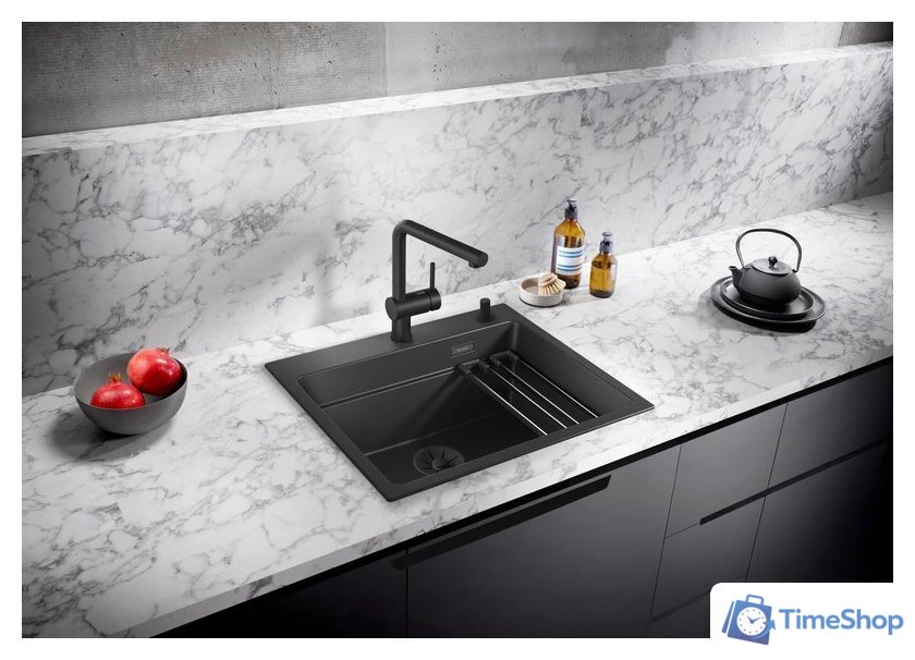 Кухонная мойка Blanco Etagon 6 524529 (антрацит) - Изображение №2 — Интернет-магазин Time-Shop