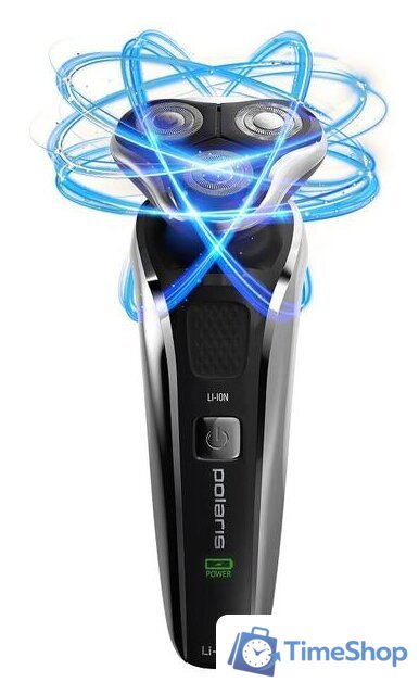 Электробритва Polaris PMR 0307RC wet&dry PRO 5 Blades+ - Изображение №11 — Интернет-магазин Time-Shop
