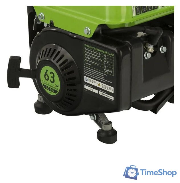 Бензиновый генератор СибрТех БС-950 - Изображение №8 — Интернет-магазин Time-Shop